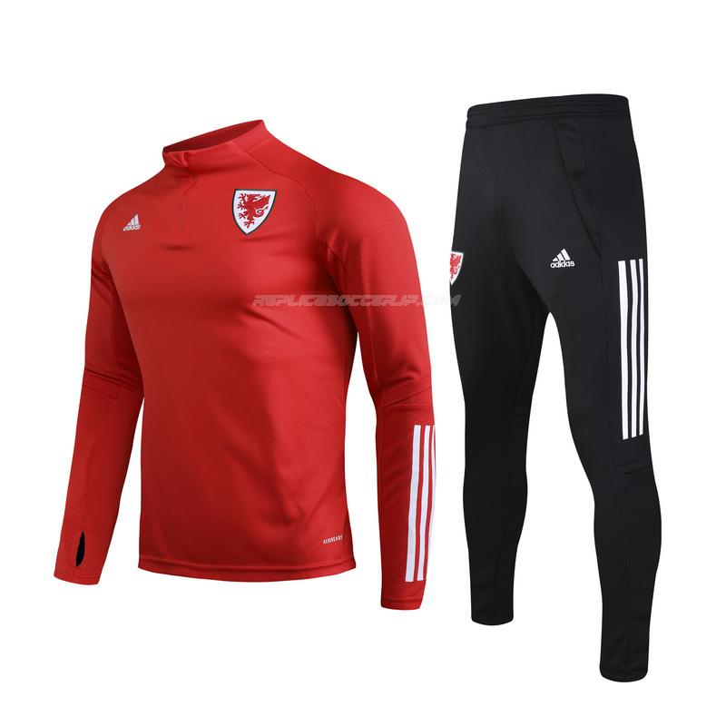adidas ウェールズ 2021 ジュニア 赤 サッカー スウェットシャツ