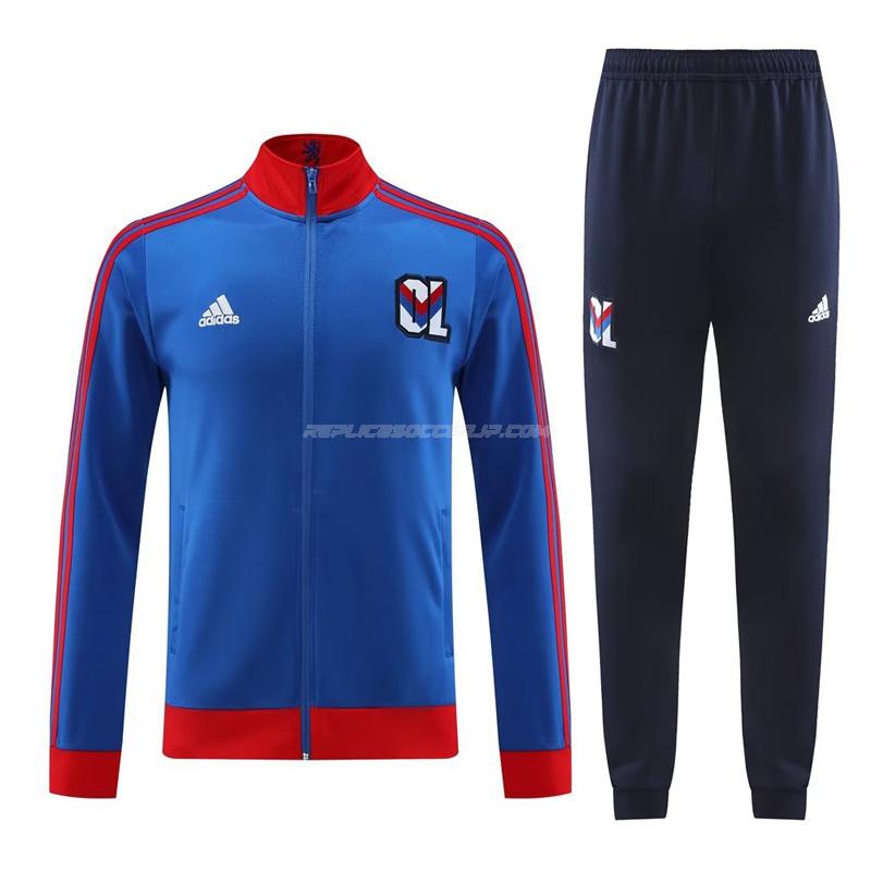 adidas オリンピック リヨン 2023-24 231225a1 青い ジャケット
