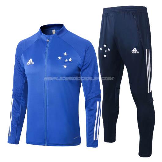 adidas クルゼイロec 2020-21 i 青い ジャケット