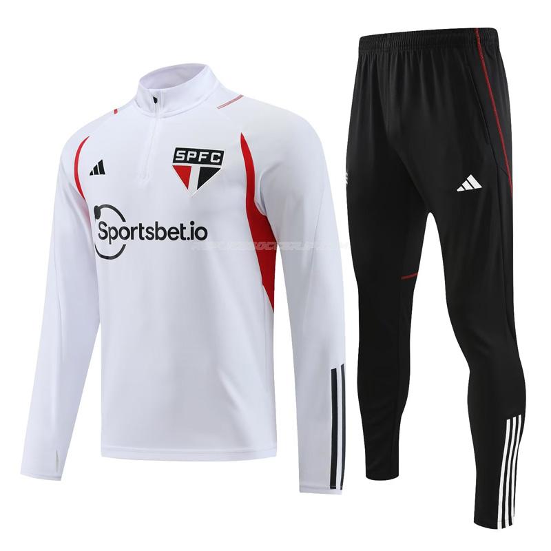adidas サンパウロfc 2023-24 2362a1 白い サッカー スウェットシャツ