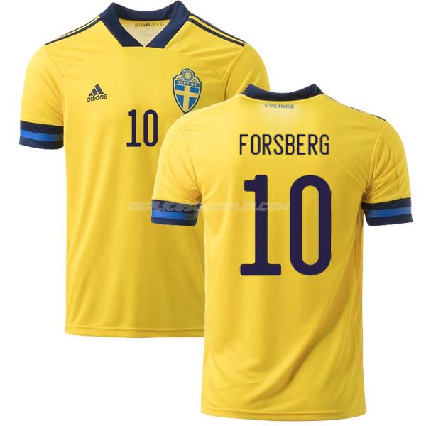 adidas スウェーデン 2020-2021 forsberg ホーム レプリカ ユニフォーム