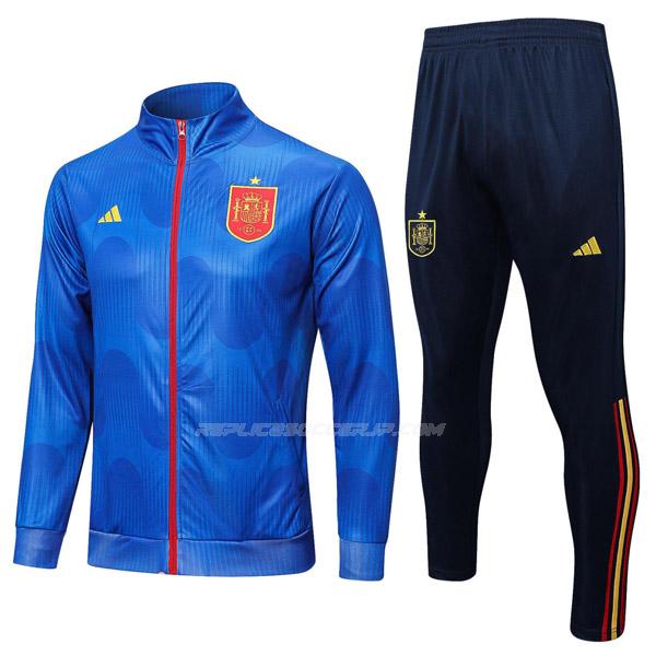 adidas スペイン 2023 221228a1 青い ジャケット