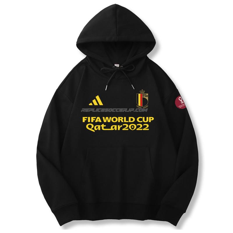 adidas ベルギー 2022 ワールドカップ 221125a1 ブラック パーカー