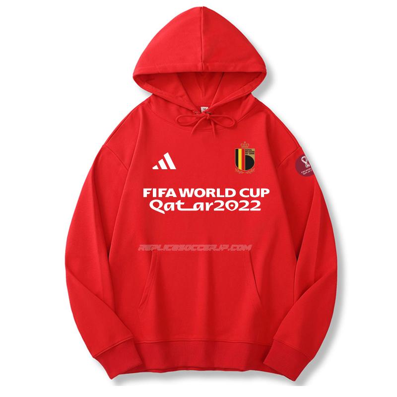 adidas ベルギー 2022 ワールドカップ 221125a1 赤 パーカー