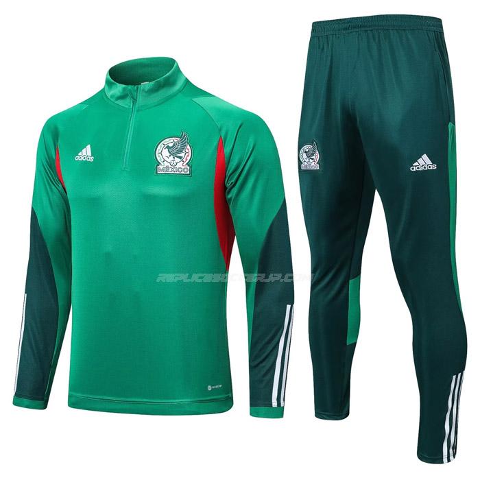 adidas メキシコ 2022-23 221115a1 緑 サッカー スウェットシャツ
