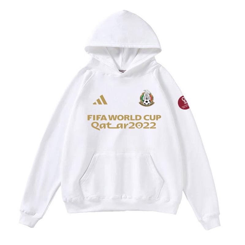 adidas メキシコ 2022 ワールドカップ 221125a1 白い パーカー
