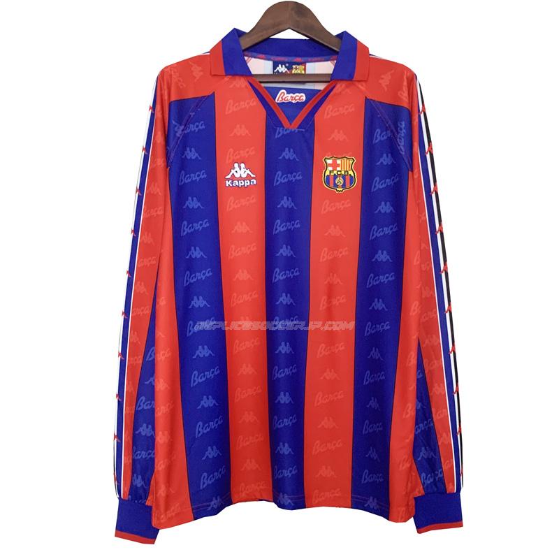 kappa fcバルセロナ 1996-97 長袖 ホーム レトロユニフォーム
