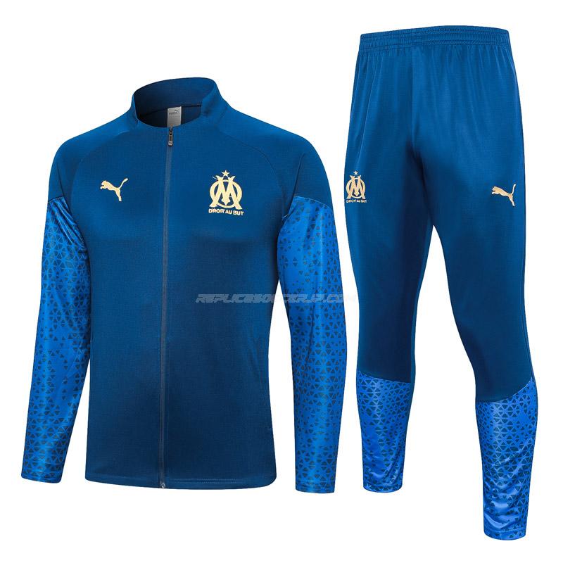 puma オリンピック マルセイユ 2023-24 231022a1 青い ジャケット