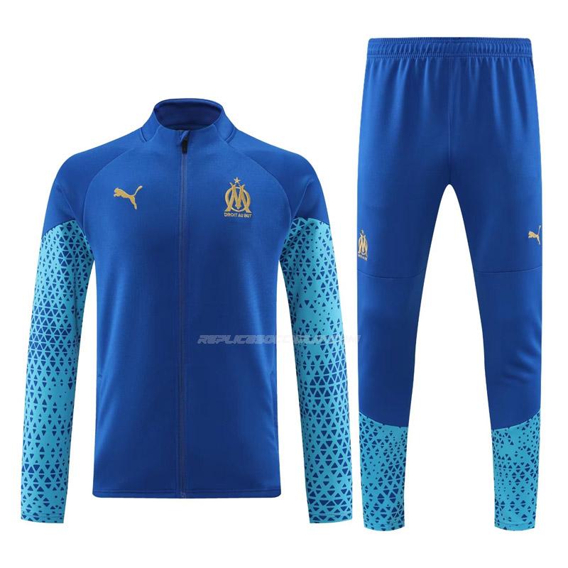puma オリンピック マルセイユ 2023-24 2399a1 青い ジャケット