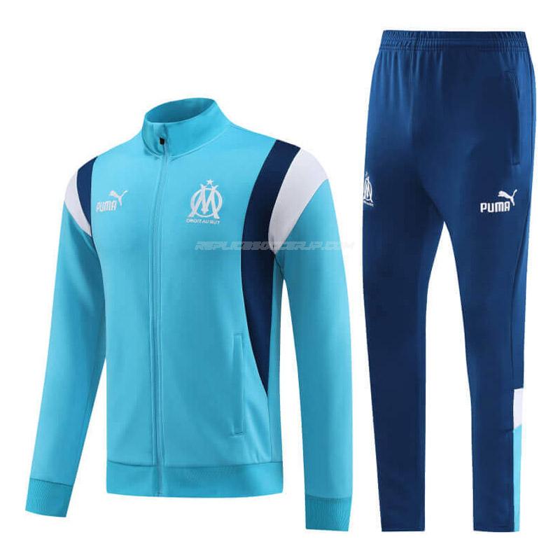 puma オリンピック マルセイユ 2023 23416a1 青い ジャケット