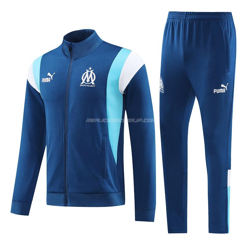 puma オリンピック マルセイユ 2023 青い ジャケット