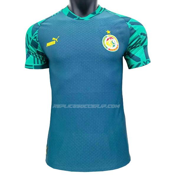 puma セネガル 2022 緑 プラクティスシャツ