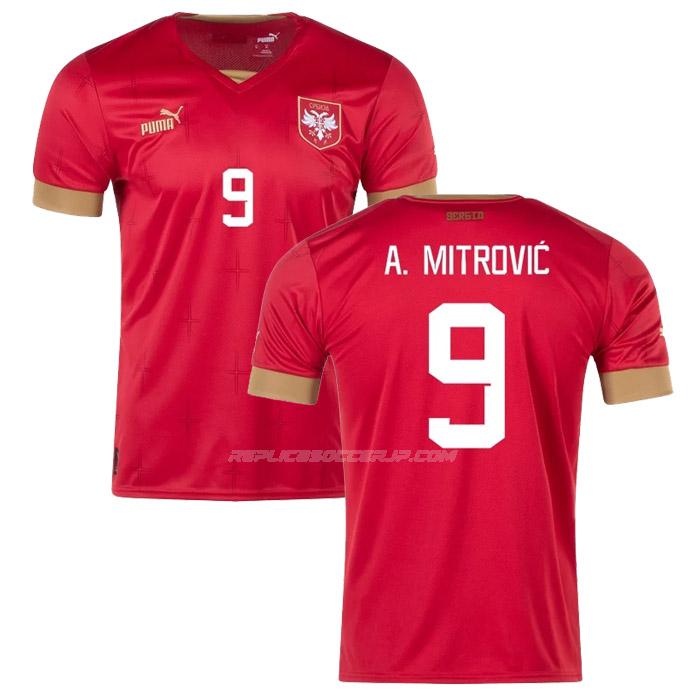 puma セルビア 2022 aleksandar mitrovic ワールドカップ ホーム ユニフォーム