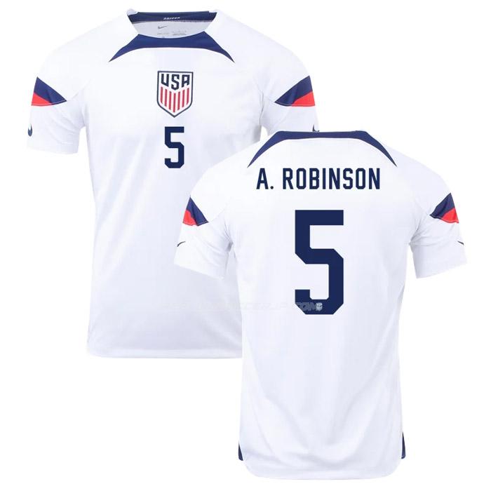 ナイキ アメリカ 2022 antonee robinson ワールドカップ ホーム ユニフォーム