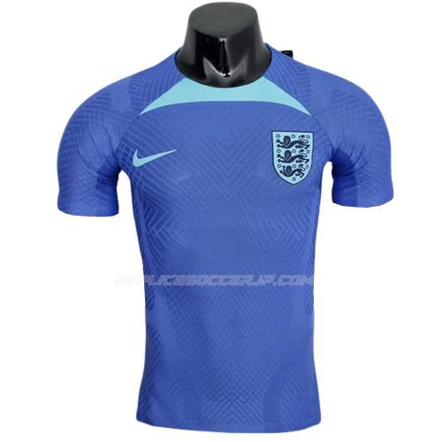 ナイキ イングランド 2022 プレイヤー版 青い プラクティスシャツ