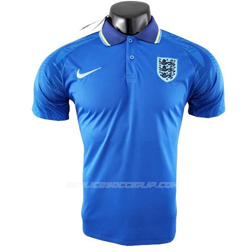 ナイキ イングランド 2022 青い ポロシャツ