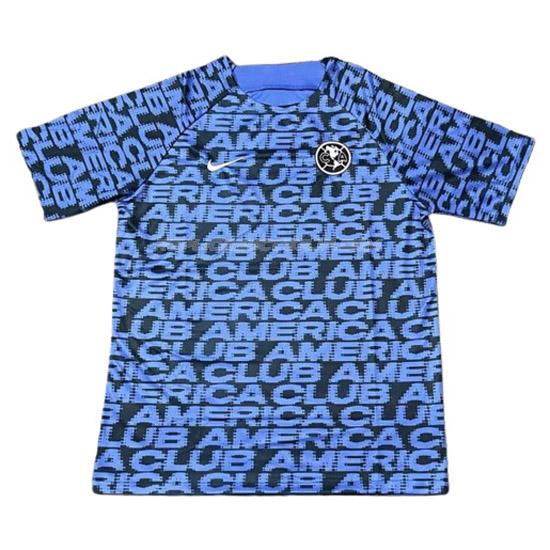 ナイキ クラブ アメリカ 2023 青い プラクティスシャツ
