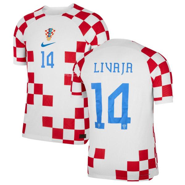 ナイキ クロアチア 2022 livaja ワールドカップ ホーム ユニフォーム
