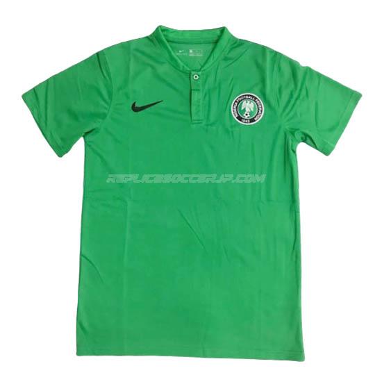 ナイキ ナイジェリア 2020-21 緑 ポロシャツ