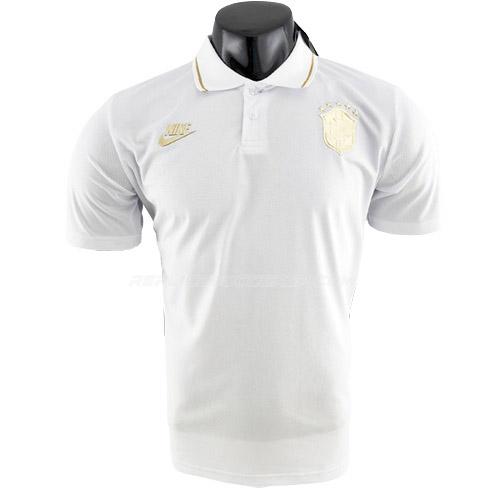ナイキ ブラジル 2022 白い bx1 ポロシャツ